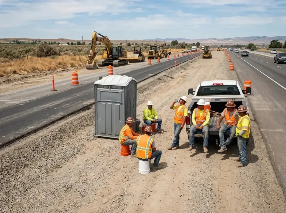 highway-road-construction-crew-007 — frequently asked questions, Porta Potty and Restroom Rentals in Waukee, IA